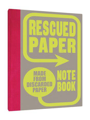 Rescued Paper Notebook, Hardcover