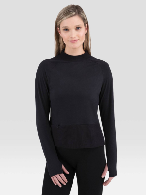 Wander By Hottotties Women's Thermoregulation Sweatshirt - Black