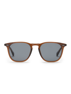 Maxwell - Whiskey + Grey Polarized Sunglasses