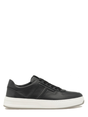 Tod's Logo Embossed Low-top Sneakers