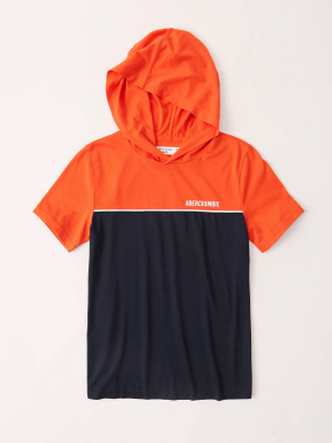 Hooded Logo Tee