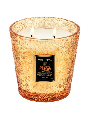 Spiced Pumpkin Latte 2 Wick Hearth Candle