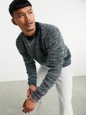 Jack & Jones Originals Sweater In Mixed Yarn