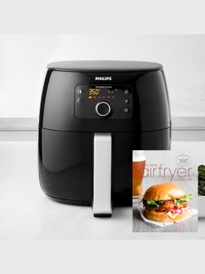 Philips Xxl Digital Airfryer & Williams Sonoma Test Kitchen Air Fryer Cookbook