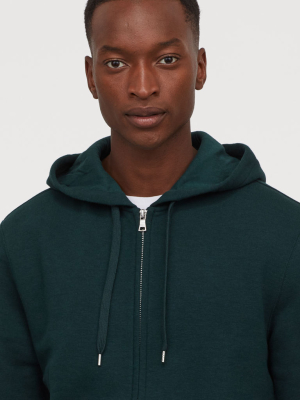 Regular Fit Hooded Jacket