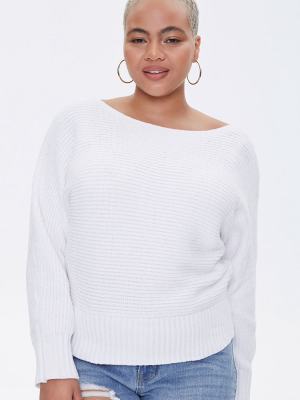 Plus Size Chenille Sweater