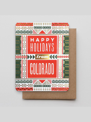 Happy Holidays From Colorado