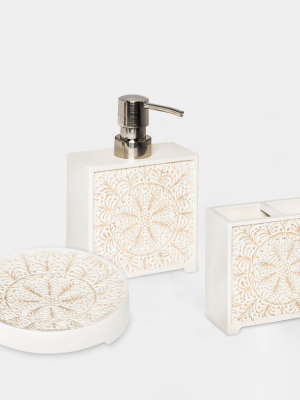 Carved Medallion Bath Collection - Opalhouse™