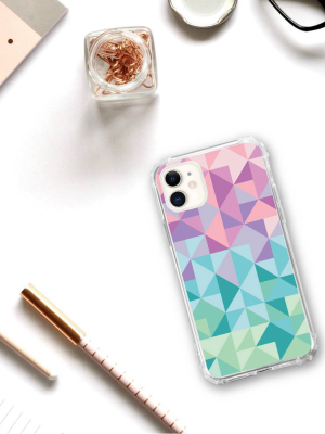 Otm Essentials Apple Iphone Case Geo Triangle Pastels