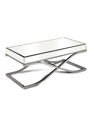 Lila Coffee Table Chrome - Iohomes