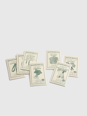 Set Of 7 Tsukemono Japanese Pickling Seeds