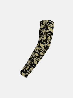 Baroque Black Old Gold Kids Arm Sleeve