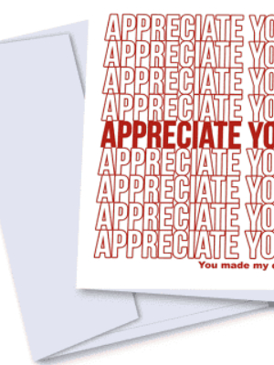 Kaleidadope Appreciate Card