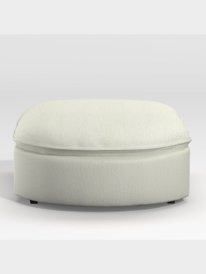 Lotus Curved Ottoman