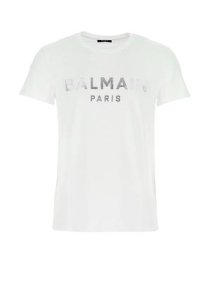 Balmain Logo Printed T-shirt