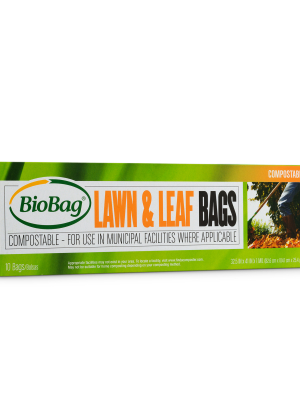 Compostable Lawn & Leaf Garden Bags