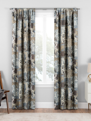 Chiswick Blackout Window Curtain Panel - Eclipse