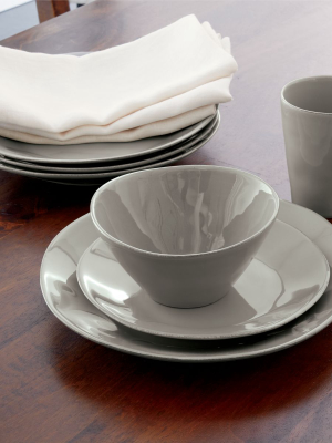 Marin Grey Dinner Plate