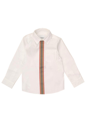 Вurberry Kids Stripe Detail Shirt