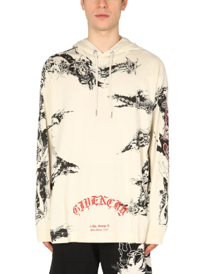 Givenchy 4g Gothic Oversized Hoodie