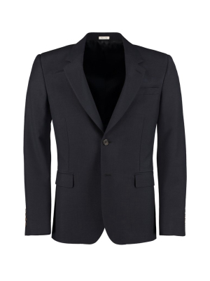 Alexander Mcqueen Single Breasted Blazer