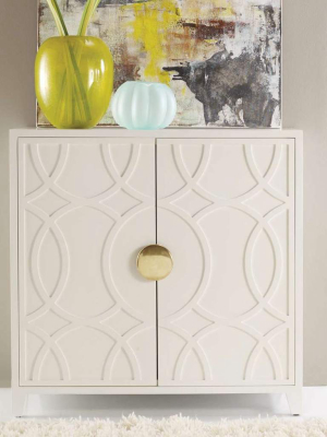 Transitional Two Door Cabinet