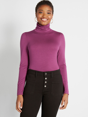 Classic And Cozy Turtleneck Top