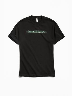 The Matrix Classic Logo Tee