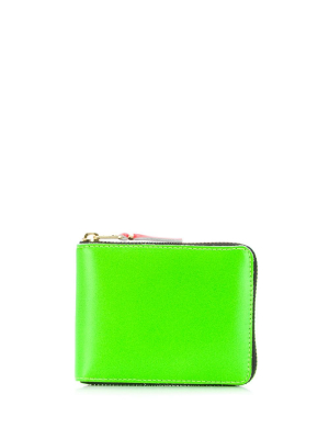 Comme Des Garçons Wallet Fluorescent Zip-around Wallet