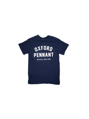 Oxford Pennant - Navy Shop Tee