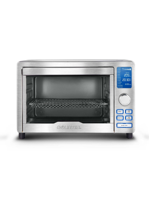 Gourmia Digital Stainless Steel Toaster Oven Air Fryer – Silver