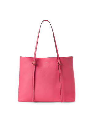 Pebbled Leather Lennox Tote