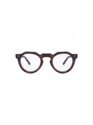 Lesca Pica Round Frame Glasses