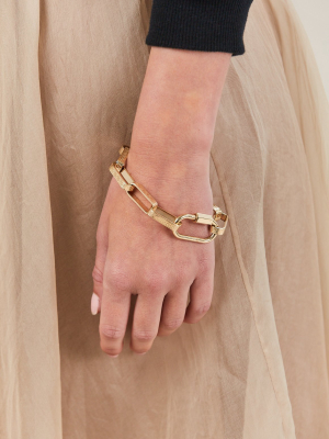 Greek Key Bracelet, Gold