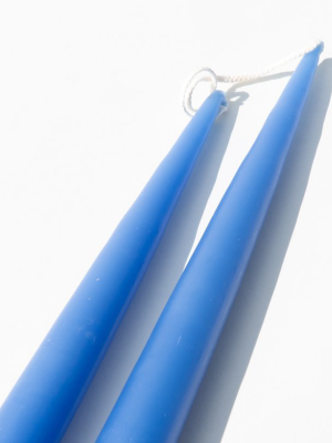 Hand-dipped Taper Candles - Periwinkle