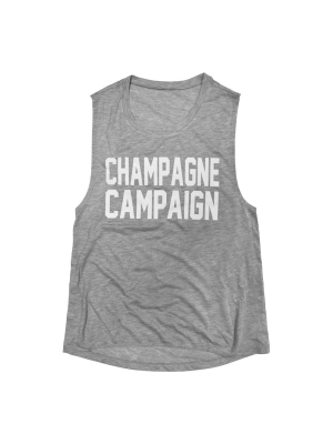 Champagne Campaign [muscle Tank]