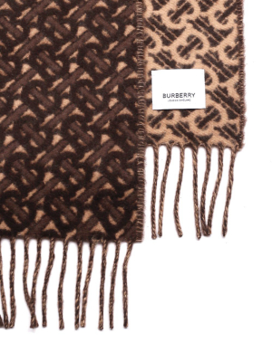 Burberry Monogram Jacquard Scarf