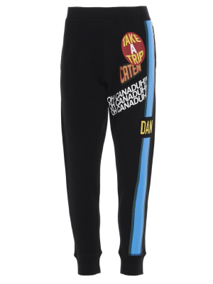 Dsquared2 Slogan Printed Track Pants