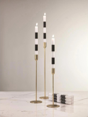 Modern And Festive Formal Candles (set Of 6) In Various Colors