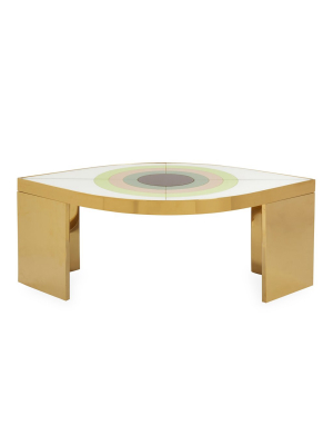 Jonathan Adler Harlequin Eye Cocktail Table