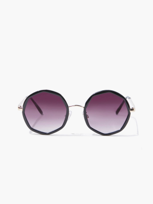 Round Tinted Sunglasses