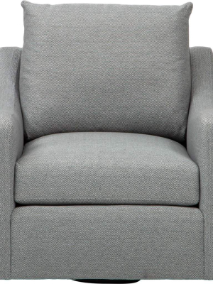 Dimitri Swivel Chair, Hicksville Cement