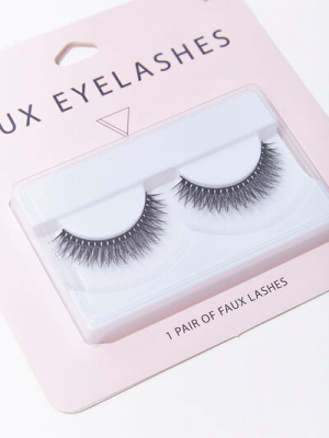 Wispy Crosshatch Faux Lashes