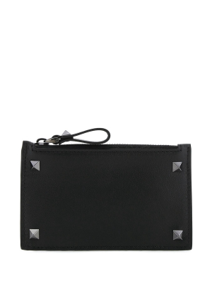 Valentino Garavani Rockstud Zipped Wallet