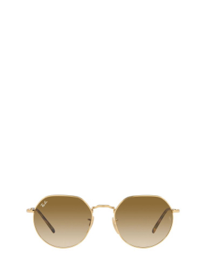 Ray-ban Jack Geometric Frame Sunglasses