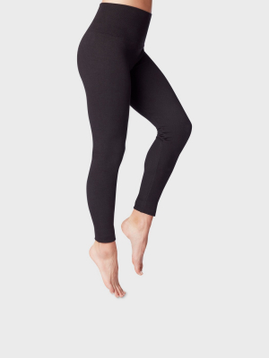 Women's High-waist Seamless French Terry Leggings - A New Day™