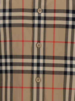 Burberry Check Print Shirt