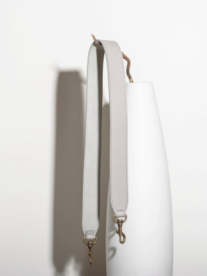 Angelou Shoulder Strap - Light Gray [sample Sale]