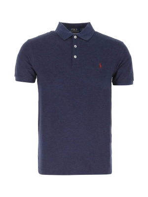 Polo Ralph Lauren Logo Embroidered Slim-fit Polo Shirt