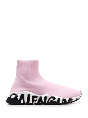 Balenciaga Graffiti Speed Sneakers